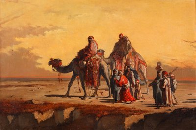 Desert Scene by Francisco Lameyer